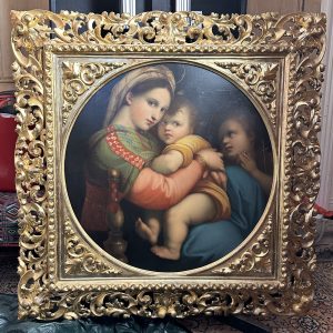 Painting and frame AT.